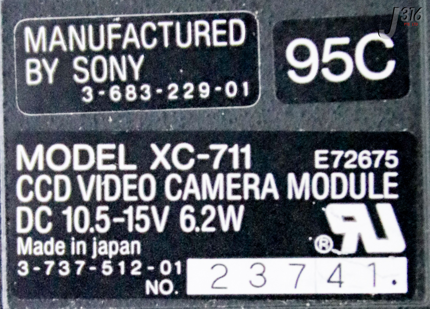 ボード 37474 SONY RGB, CCD VIDEO CAMERA MODULE XC-711 | eBay